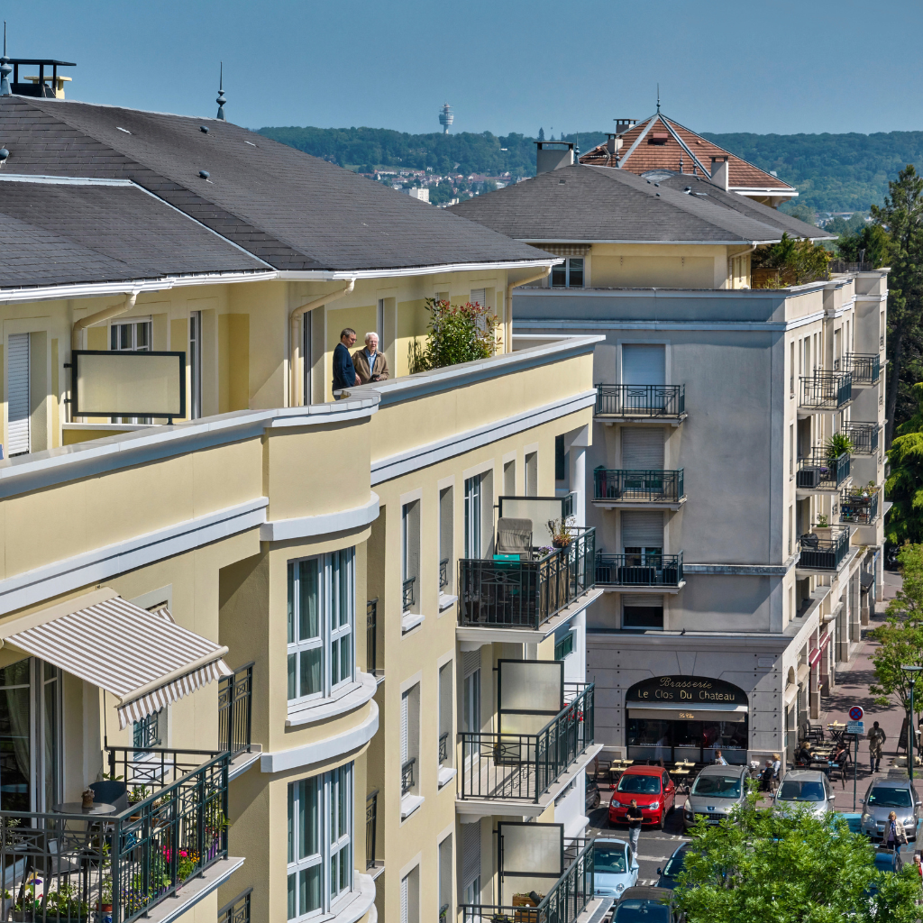 Façade de la Copropriét" Saint Gratien Ile de France Ravalement et rénovation des parties communes
